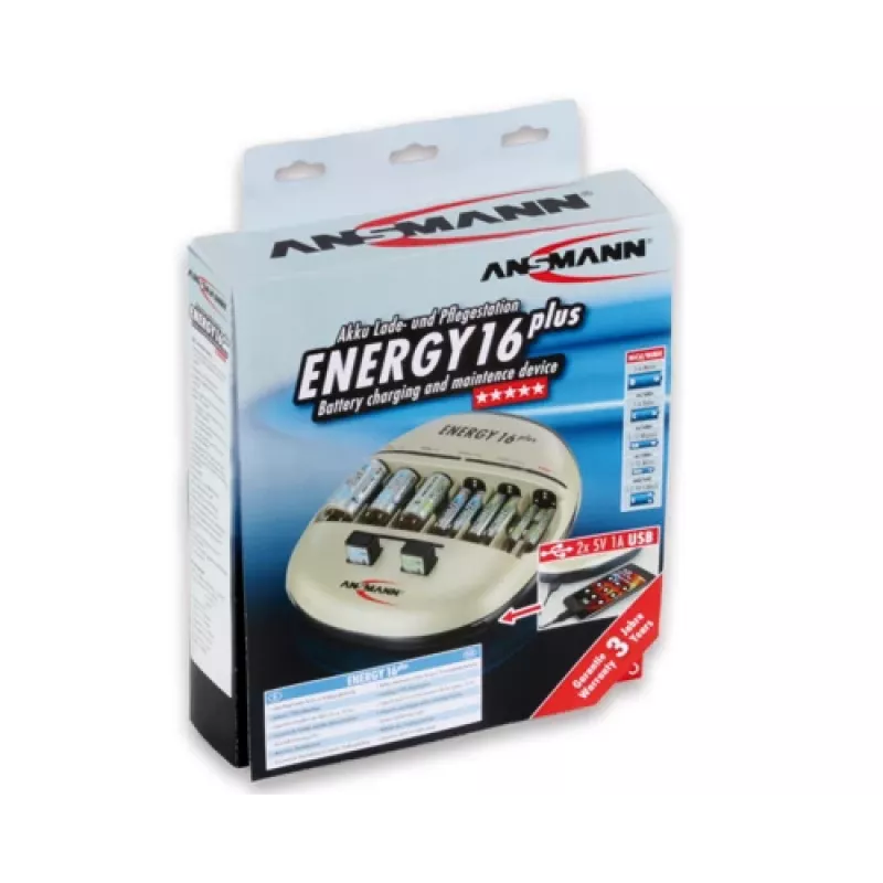 Caricabatterie da interno Ansmann Energy 16+