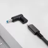 Adattatore di ricarica Akyga AK-ND-C09 USB-C a DC 4,5 x 3,0 mm + pin per notebook, 18,5-20 V, 100 W, per HP