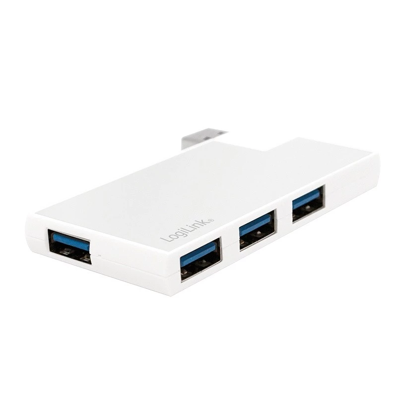 Hub USB 3.0 4 porte, argento