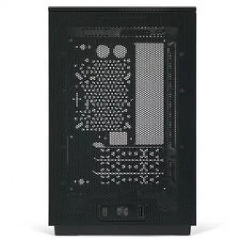 Case PC Mini ITX/ATX ssupd Meshroom D (CS-MRD-BK-1) — case compatto nero con pannelli mesh