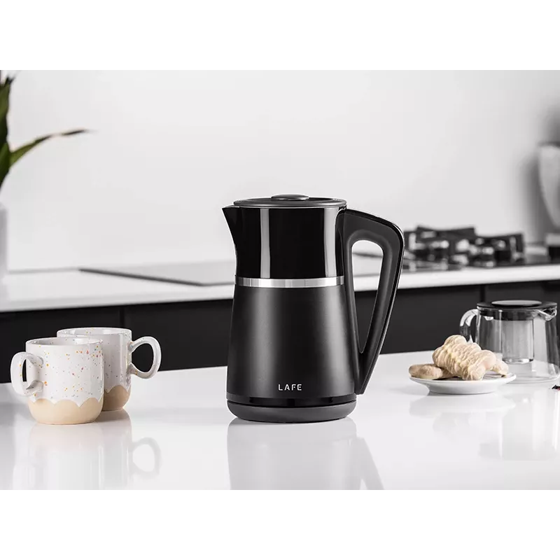 Bollitore LAFE 1,7L 2200W nero