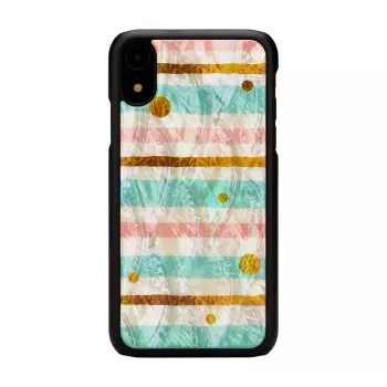 Custodia protettiva per cellulare iKins per iPhone XR — custodia protettiva mint nero