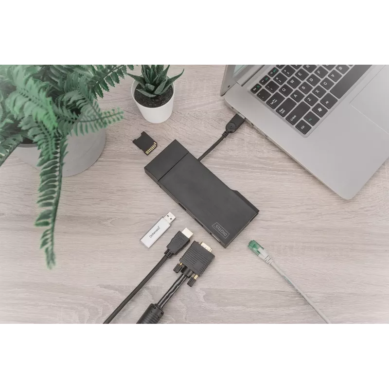 Digitus docking station universale, USB 3.0, Travel