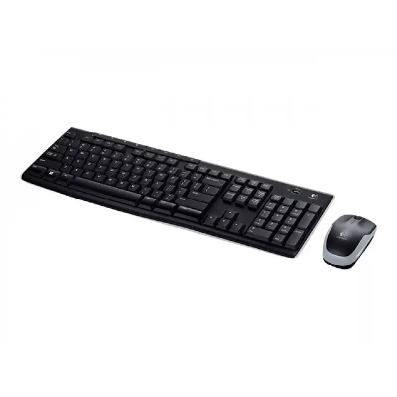 Set tastiera e mouse wireless Logitech MK270