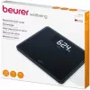 Bilancia pesapersone Beurer GS 410 Signature Line – superficie in vetro nera, modello 735.76
