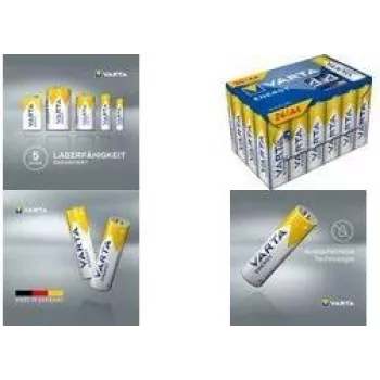 Varta ENERGY Mignon AA Cube confezione da 24 - Mignon (AA) (4106229234)