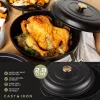 Casseruola in ghisa Russell Hobbs RH02525BEU7 30 cm, nero
