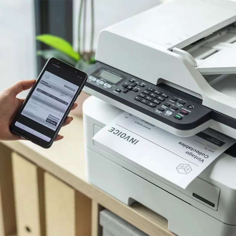 Brother MFC-B7800DN stampante multifunzione, laser monocromatica, A4, 4 in 1 (stampa/scansione/copia/fax), fronte-retro, 34 ppm, ADF, Ethernet, USB 2.0