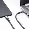 Cavo Akyga AK-USB-34 da USB-C a USB-C Thunderbolt 3, 40 Gbit/s, 100 W, 1,5 m, nero