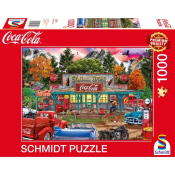 Puzzle Schmidt Spiele Coca-Cola Store 1000 pezzi 693x493 mm