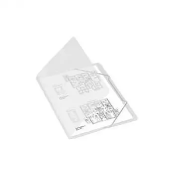 Elba cartella con elastico - PP trasparente (33490FL NEU: 100421022)