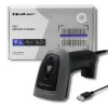Lettore di codici a barre portatile QOLTEC 50863 — scanner 1D/2D, USB con cavo, sensore LED, nero, 5V, cavo 1,8 m