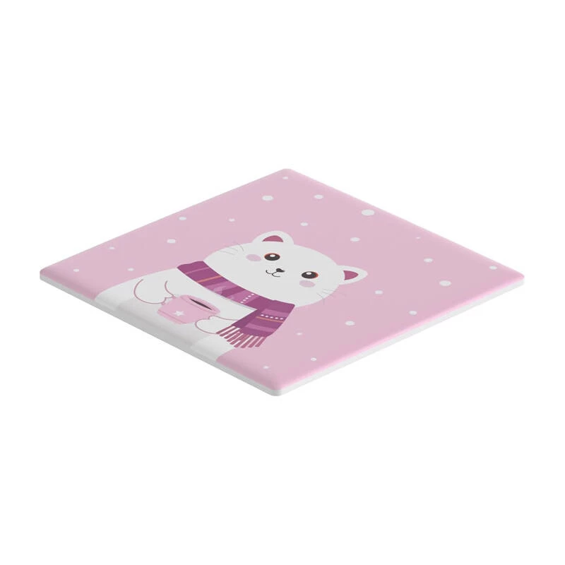 Copertura decorativa Sonoff T5-1C-86-cartoon per interruttore touch — placca singola 86x86 mm