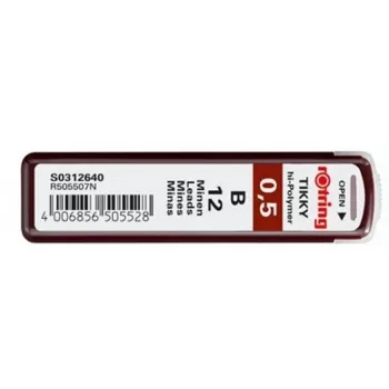 Mine di ricambio Rotring Polymer B 0,5 mm S0312640
