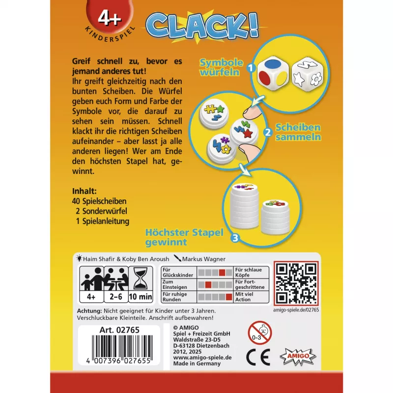 Clack, gioco di abilità