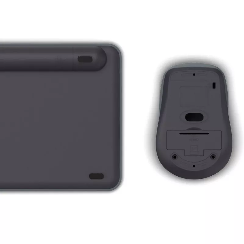 Set tastiera e mouse multi-device nero grigio