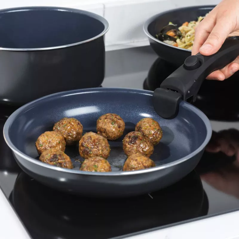 Set pentole Russell Hobbs RH03319EU7, 5 pezzi, padelle antiaderenti, lavabili in lavastoviglie