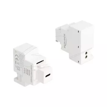 Modulo keystone DELOCK con porta di ricarica USB-C PD 20W, bianco