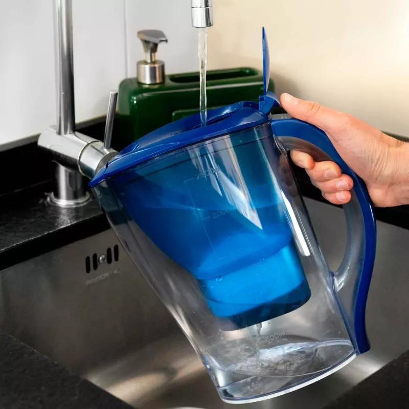 Caraffa filtrante JATA HJAR1001 2,5 l blu trasparente
