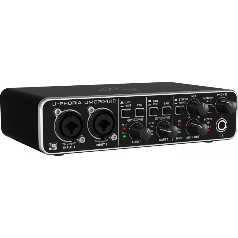 Behringer UMC204HD attrezzatura musicale complementare