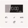 JUNG CD1750DWW Timer Standard con display, frontale in vetro vero