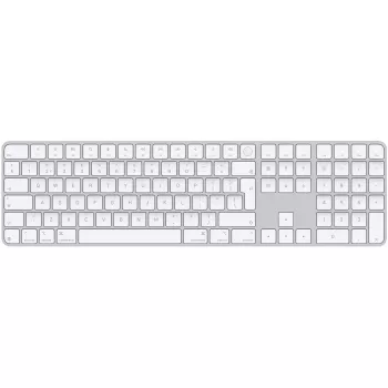 APPLE Magic Keyboard con Touch ID e tastierino numerico per modelli Mac con Apple Silicon – olandese – tasti bianchi