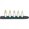 Set di chiavi a bussola Hazet 990-SR/5 bussole corte a profilo multiplo, 5 pezzi, misure M6–M14