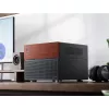 Jonsbo N4 Case Microtower Nero Acciaio robusto Case PC compatto