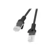 Cavo di rete LANBERG PCU5-10CC-0500-BK Cat5e U/UTP RJ-45 — 5 m, nero, conduttore CCA