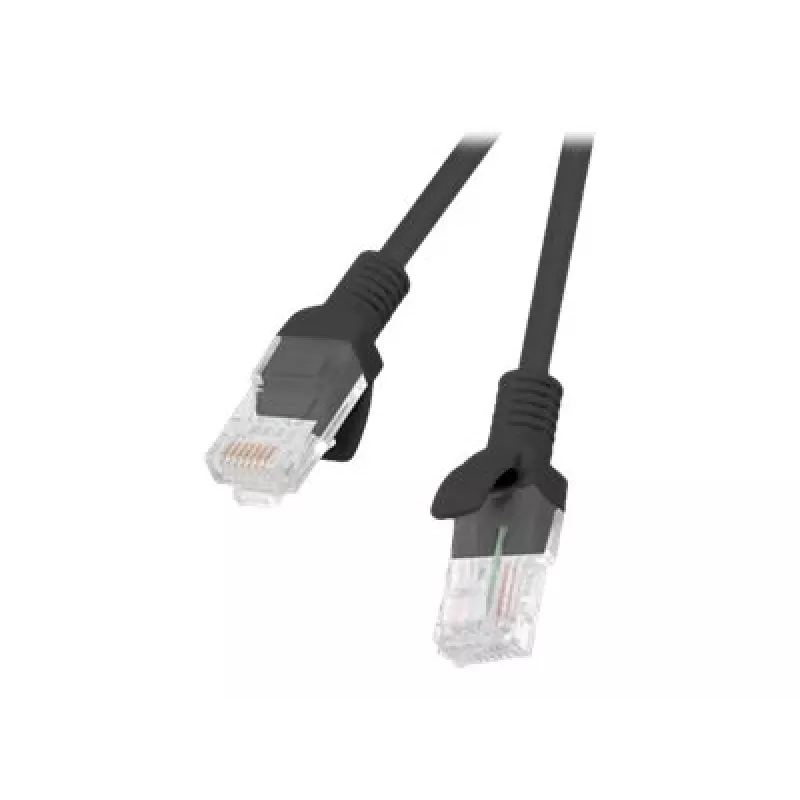 Cavo di rete LANBERG PCU5-10CC-0500-BK Cat5e U/UTP RJ-45 — 5 m, nero, conduttore CCA