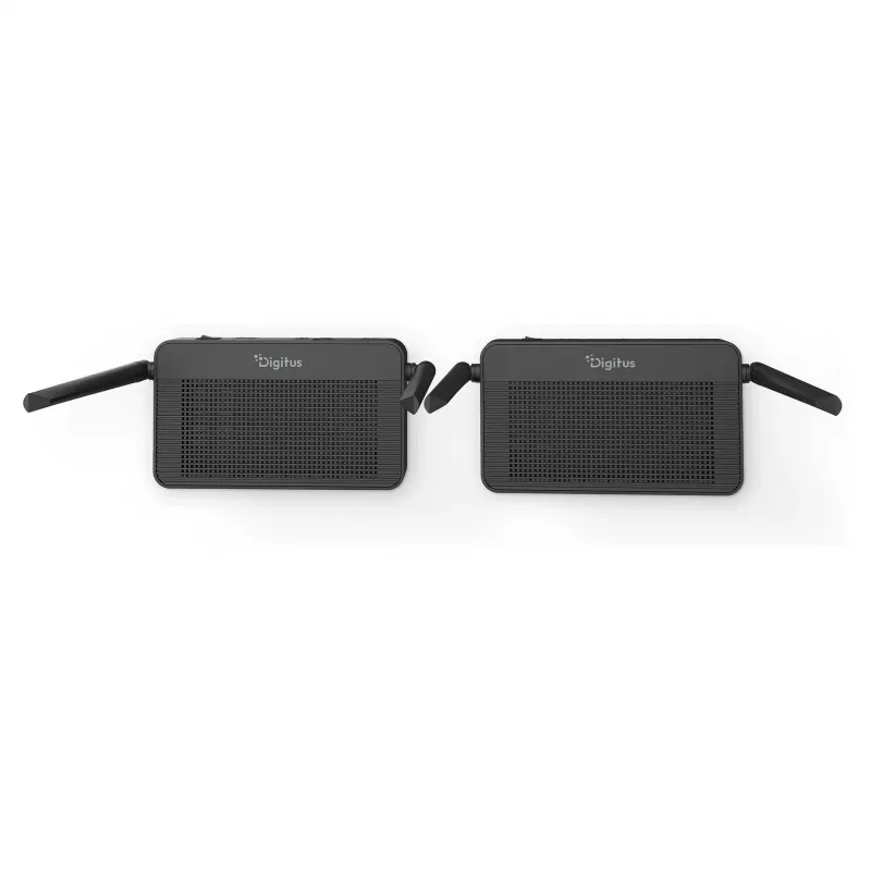 Set extender HDMI KVM wireless DIGITUS DS-55360 – trasmettitore e ricevitore, wireless, 100 m, 4K/60 Hz, HDMI, USB-A/USB-C