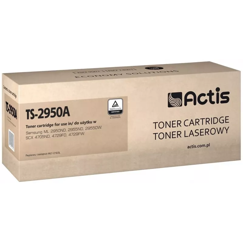 Toner Actis TS-2950A (sostitutivo per Samsung MLT-D103L; standard; 2500 pagine; nero)