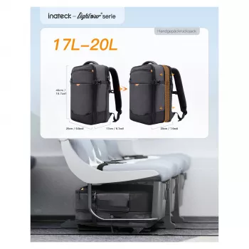 inateck Zaino per notebook 14 BP03006-14 nero