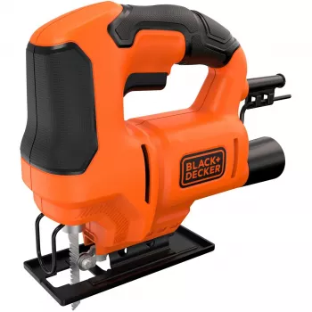 Seghetto alternativo Black & Decker BES602 – 400 W, seghetto alternativo arancione/nero