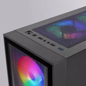 Case per computer Mars Gaming MC-AIR Midi Tower nero