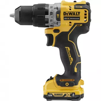 Trapano DeWALT DCD706D2-QW, 1500 giri/min, mandrino autoserrante, 1,1 kg
