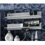 Cama set di due mensole 125cm SOHO bianco opaco