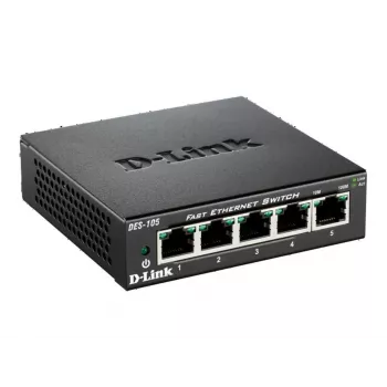 D-Link DES-105 unmanaged L2 nero