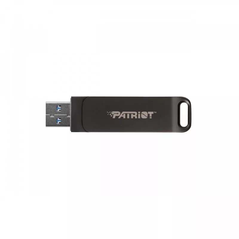 Chiavetta USB PATRIOT Rage R550 1TB 100 MB/S USB A+C design girevole (PE1TR550DSAD) nera
