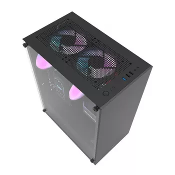 Case per computer Darkflash DK100 (nero)