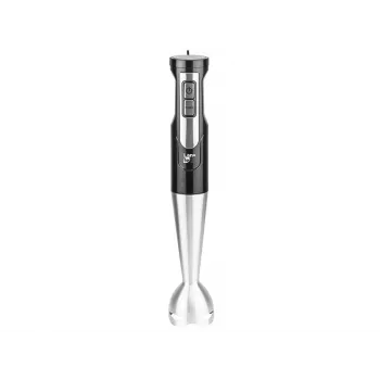 Frullatore a immersione LAFE BRK-003A, 800 W, nero/argento, lama in acciaio inox, ciotola da 0,6 L, caraffa da 0,5 L