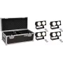 Set luci LED EUROLITE CBB-2 COB WW 4× con borsa da trasporto