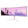 Monitor curvo Arozzi Nova 49” (124,5 cm) Dual QHD 5120×1440 LED VA 32:9 4 ms rosa