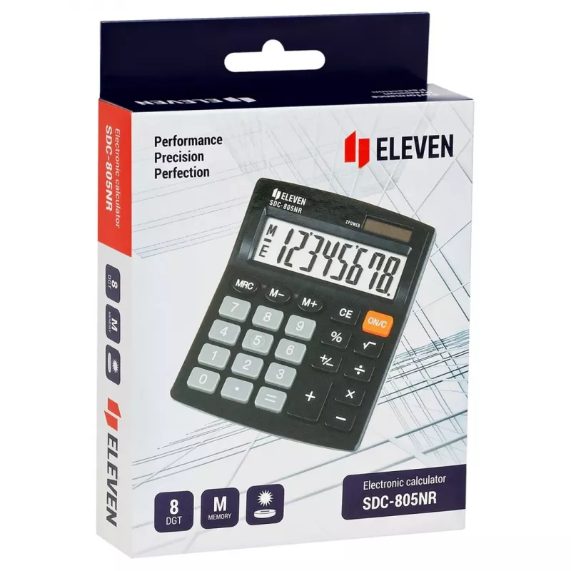 Eleven calcolatrice da ufficio SDC-805NR