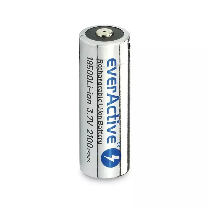 Batteria cella 18500 3,7V Li-ion 2100mAh compatibile USB-C