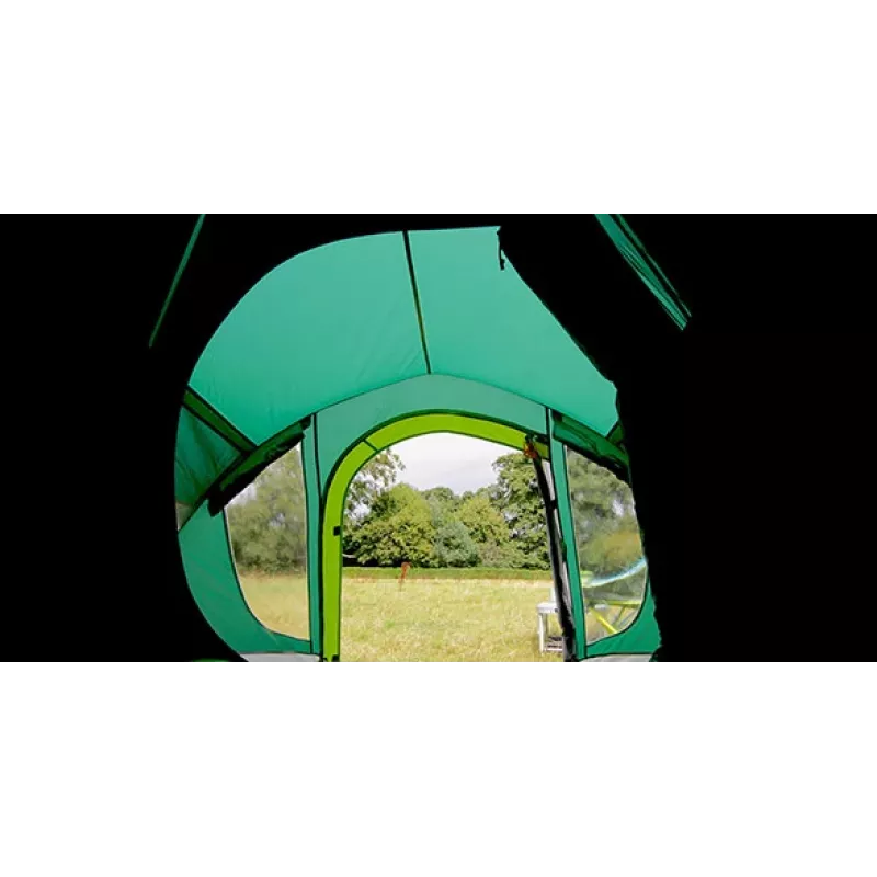 Tenda a cupola/igloo COLEMAN Kobuk Valley 4 Plus — 4 persone, paleria rigida, verde
