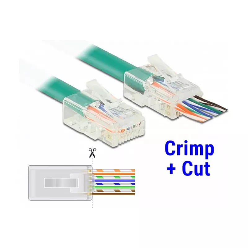 Connettore maschio RJ-45 DeLOCK 86453