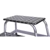 Gradino Krause 805027, alluminio 2 gradini, carico max. 150 kg, lunghezza 680 mm, altezza 41 cm