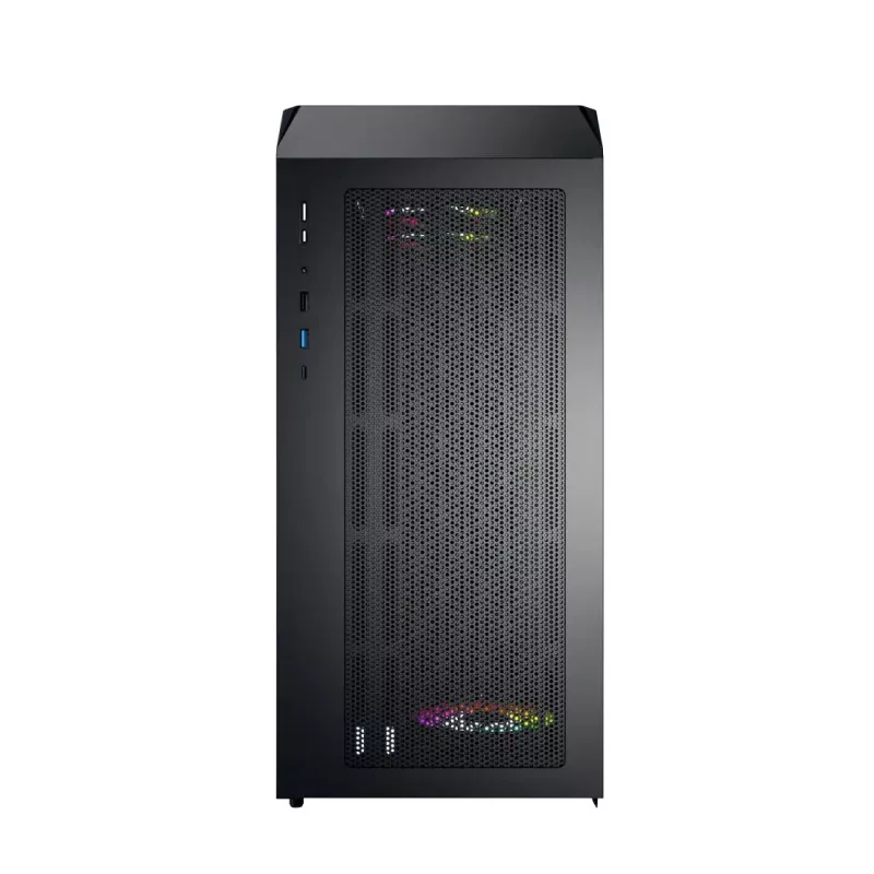 Case PC Micro Tower Montech X5M (B) – Micro-ATX/Mini-ITX, 3x120mm anteriore, 1x120mm posteriore, supporta alimentatori ATX, 2x3,5