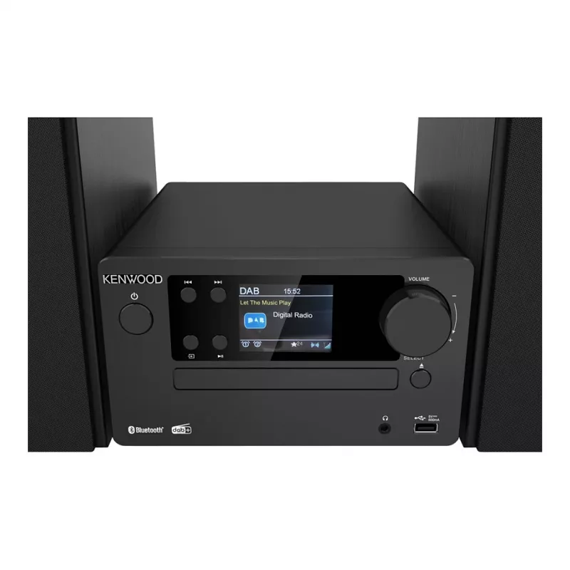 Microsistema audio domestico Kenwood M-725DAB-B 25 W nero (M725DABB)